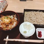 Maru Take Iori - 数量限定　玉子天丼　冷やしそば