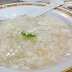 西湖園 - フカヒレスープ。1000円でいいんすか？、ほんとに？