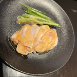 Precious ONO HAKATA - 蒸し鶏のごまだれ。うまい！