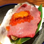 恵比寿屋 HANARE - ■焼き牡蠣贅沢肉巻き