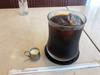 Junkissa Marina - ランチのセットコーヒー、アイスは+20円