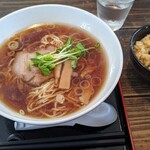 Menya Fuuru - 半チャーハン＆醬油ラーメン