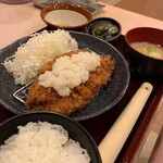 Katsufuji - 期間限定おろしロースカツ定食