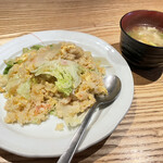 Kisurin Karuizawa - 蟹肉與高原生菜炒飯