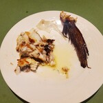 ビストロ カトリ - 皿に取り分け…