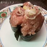 市場寿し - 具だくさんネギトロ220円！！！