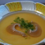 日本料理 隨縁亭 - 茶碗蒸し気仙沼産鱶鰭乗せ