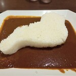 ootsusa-bisuerianoborisenfu-doko-to - びわ湖ジャンボカレー　ライスが琵琶湖の形です