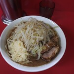 ラーメン二郎 茨城守谷店 - 小ラーメン（少なめ）　ニンニク