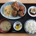 Senryu ramen ten - カラアゲ定食　　700円