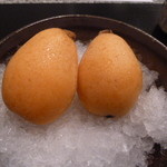 菅井 - デザート（枇杷）