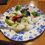 哈爾濱飯店 - イカのさっぱり炒め
