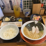 Aisengyoshouten - 糸島鯛らぁ麺@720+Cセット@660