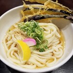 さいた川 - ぶっかけうどん(550円)ランチタイムは無料で中盛りに