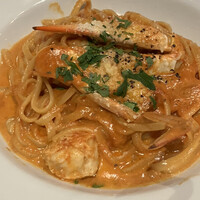 Trattoria VICINO - 渡蟹のトマトクリームリングイネ