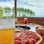 Jingisukan Shirakaba - 焼き肉とビール。