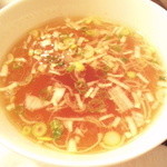 口福楼 - 炒飯のスープ