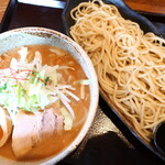 麺屋ぱんどら - 料理写真:豚ばらつけ麺（大盛）
