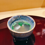 天冨良 麻布よこ田 - 鱧スープ