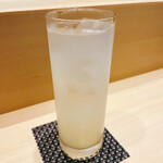 天冨良 麻布よこ田 - へべすサワー