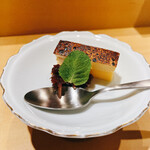 天冨良 麻布よこ田 - 焼きプリン