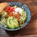 ラーメン イッケン - 8月限定タコス風まぜそば900円税込リピート！