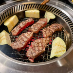 京松蘭 - 野菜と一緒に