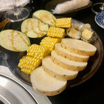 京松蘭 - 野菜盛り合わせ