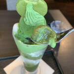 Saryou Suisen - 抹茶ケーキパフェ