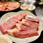 京松蘭 - ホルモン塩焼き