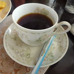 Midori Mame - オムライスとセットのコーヒー