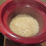 研覃 ほりべ - ご飯が炊き上がりました