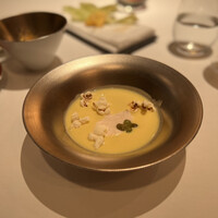 レ セゾン - トウモロコシとコンソメのジュレ