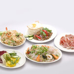 アジアンダイニングバー ヒマラヤ - タイ盛り合わせ料理