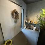 茨城レストラン フェリチタ - 入口付近