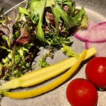 鉄板 - 旬の野菜達　