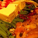 鍋まる - もつ鍋（黒坦々）