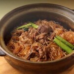 Beef belly vermicelli stew