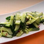 Spicy pounded cucumber