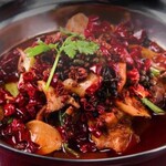 ``Specialty'' Sichuan Spicy Chicken Hot Pot