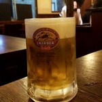 まる家 - 生ビール：500円