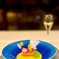 南禅寺参道 菊水 - ✴︎3em 南瓜のロワイヤルとタスマニアサーモンの
                                コンフィ