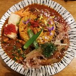 ナマラマサラ - ナマラスペシャル３種盛りｸﾐﾝﾗｲｽ　¥1650+55