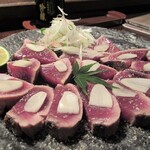 蔵の庄 総本店 - カツオの塩タタキ