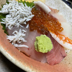 おさかないっぱい 福 - 海鮮丼（テイクアウト）