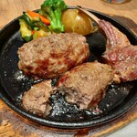 MEAT COMPANY with Bellmare - この鉄板直径20センチくらい（ちぃせー）