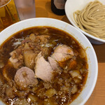 麺屋豚道場ぶた壱 - つけ麺¥1000ミニ　アブラ
