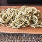 石臼挽き蕎麦香房 山の実 - おかわり蕎麦 1000円