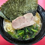 横浜家系らーめん ぼうそう家 - ラーメン(並)のり増し！