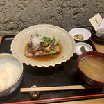 福寿堂 - 鯖の竜田甘酢あんかけ定食